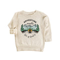 Adventure Awaits Let's Go Find It Baby Sweatshirt, Camping Nature Explore Gift