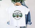 Adventure Awaits Let's Go Find It Baby Shirt, Camping Nature Explore Gift