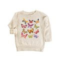 Boho Moth Baby Sweatshirt, Cute Bohemian Baby Gift