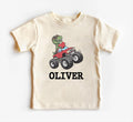 Personalized Dino Valentine Baby Shirt, Cute Dinosaur Kids Gift