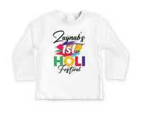 My 1st Holi Baby Bodysuit, Holi Hai Festival Outfit