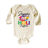My 1st Holi Baby Bodysuit, Holi Hai Festival Outfit