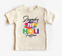 My 1st Holi Baby Bodysuit, Holi Hai Festival Outfit