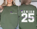 Custom Senior 2025 Long Sleeve Shirt, Two-Sided