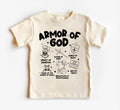Armor of God Baby Shirt, Faith-Based Kids Gift for Baptism