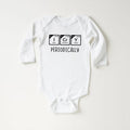 I Cry Periodically Baby Bodysuit, Nerdy Chemistry Baby Outfit