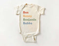 Boy Nickname Baby Bodysuit, Cute Vintage Baby Clothes