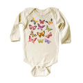 Boho Moth Baby Bodysuit, Cute Bohemian Baby Gift