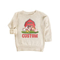 Farm Life Baby Sweatshirt, Custom Farm Name Outfit
