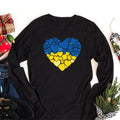 Ukraine Flag Long Sleeve Shirt