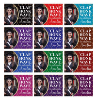 Personalized Graduation Yard Sign 2025 with Photo - Grad Sign, Class of 2025, Custom “Clap, Honk, Wave Celebration Sign with Metal H-Stake