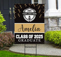 Personalized Graduation Senior Yard Sign 2025, Senior Grad Sign, Class of 2025, Custom Graduation 2025 Yard Sign with Metal H-Stake