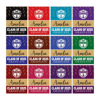 Personalized Graduation Senior Yard Sign 2025, Senior Grad Sign, Class of 2025, Custom Graduation 2025 Yard Sign with Metal H-Stake