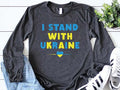 Ukraine Flag Long Sleeve Shirt
