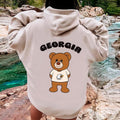 Custom Teddy Bear College Hoodie