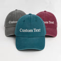 Custom Embroidered Hat, Personalized Dad Cap, Logo Baseball Hat, Your Own Text Monogram Hat