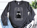 Tarot Black Cat Long Sleeve Shirt