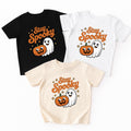 Stay Spooky Retro Ghost Baby Shirt, Baby Bodysuit, Cute Halloween Toddler Sweatshirt - Fall Outfit for Babies, Spooky Season Clothes