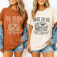 Bride or Die Short Sleeve T-Shirt