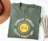 Happy First Day of School Short Sleeve T-Shirt