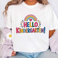 Hello Kindergarten Short Sleeve T-Shirt
