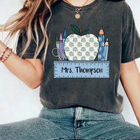 Custom Teacher Appreciation Short Sleeve T-Shirt