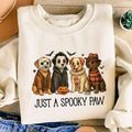 Just a Spooky Paw Sweatshirt