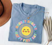 Happy First Day of School Short Sleeve T-Shirt