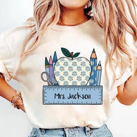 Custom Teacher Appreciation Short Sleeve T-Shirt