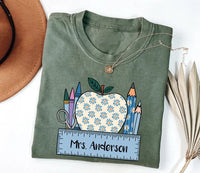 Custom Teacher Appreciation Short Sleeve T-Shirt