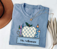 Custom Teacher Appreciation Short Sleeve T-Shirt