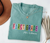 First Grade Teacher Short Sleeve T-Shirt