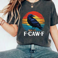 Retro F-Caw-F Crow Short Sleeve T-Shirt