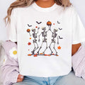 Dancing Skeleton Bow Short Sleeve T-Shirt