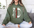 Personalized Football Hoodie, Matching Football Player Hoodie