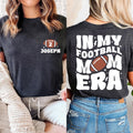 In My Football Mom Era Short Sleeve T-Shirt, Two-Sided