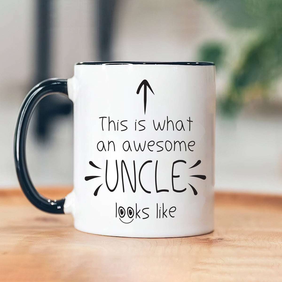 Personalized Uncle Mug Awesome Uncle Coffee Cup with Custom Name Uni Voila Print Inc