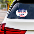 Kennedy Shanahan 2024 Sticker Vinyl Decal, RFK Jr 2024, Election 2024, Robert F Kennedy Jr For President 2024 Bumper Sticker, 6