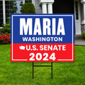 a real estate for sale sign in front of a house