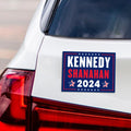 Kennedy Shanahan 2024 Car Magnet, RFK Jr. Magnet, President Election 2024, Robert F. Kennedy Jr For President 2024 Vehicle Magnet, 6