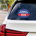 Kennedy Shanahan 2024 Sticker Vinyl Decal, RFK Jr 2024, Election 2024, Robert F Kennedy Jr For President 2024 Bumper Sticker, 6