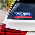 Colin Allred for U.S. Senate Texas Sticker Vinyl Decal, Vote Colin Allred US Senate Election 2024 Bumper Sticker Decal - 10