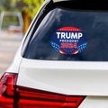 Trump 2024 Sticker Vinyl Decal - Trump 2024, Donald Trump For President 2024, Take America Back Bumper Sticker Decal - 6