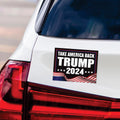 Trump 2024 Magnet, Take America Back, Trump 2024, Trump For President 2024 Car Magnet, Trump Magnet, Trump 2024 Vehicle Magnet, 6