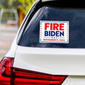 Fire Biden 2024 Sticker Vinyl Decal, Anti Biden Vinyl Sticker, 2024 President Election, Fire Biden Bumper Sticker, 6