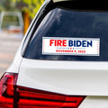 Fire Biden 2024 Sticker Vinyl Decal, Anti Biden Vinyl Sticker, 2024 President Election, Fire Biden Bumper Sticker, 10
