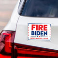 Fire Biden 2024 Car Magnet, Anti Biden Vehicle Magnet, 2024 President Election Bumper, Fire Biden Magnet, 6