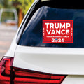 Trump Vance 2024 Sticker Vinyl Decal, Trump 2024 Vinyl Sticker, 2024 Election, Take America Back, Trump Campaign Bumper Sticker, 6
