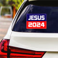 Jesus 2024 Sticker Vinyl Decal, Jesus 2024 Our Only Hope Bumper Sticker Decal - 6