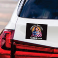 Kamala Harris 2024 Car Magnet, Harris For President Vehicle Magnet, Election 2024 Bumper Magnet, Childless Dog Ladies Magnet, 6